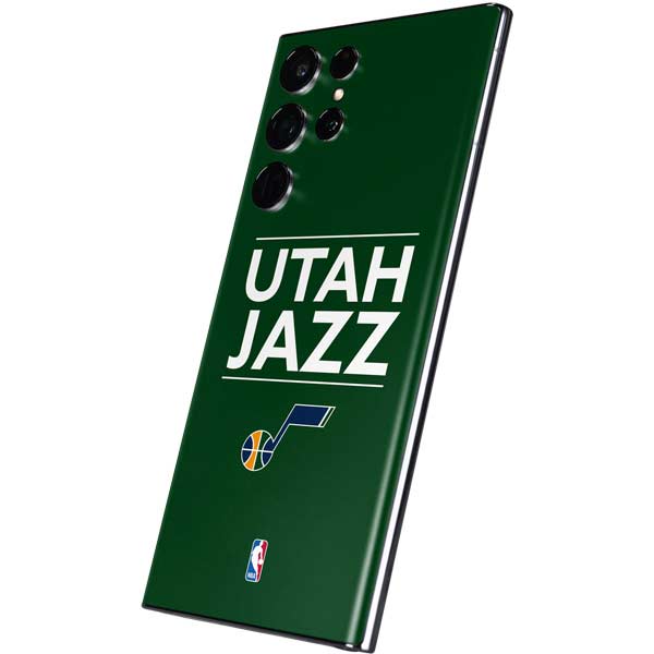 NBA Utah Jazz Standard - Yellow Galaxy S22 Ultra Skin