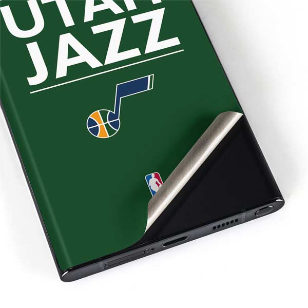 NBA Utah Jazz Standard - Yellow Galaxy S22 Ultra Skin