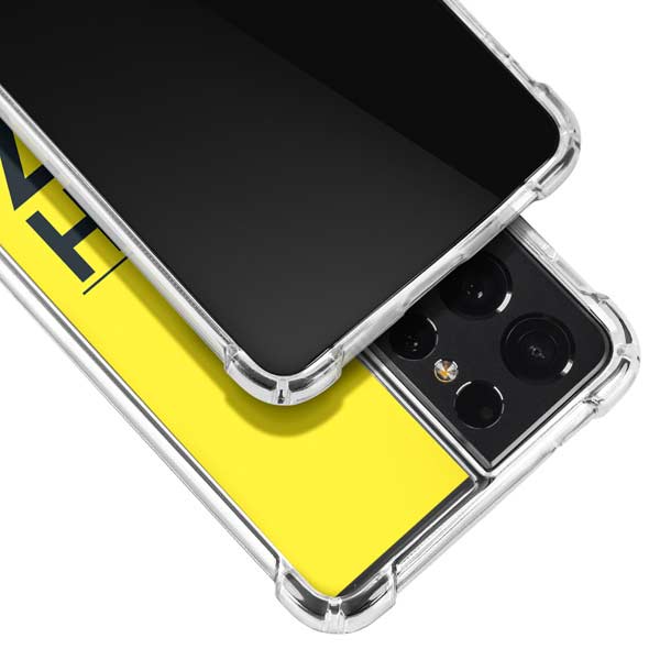 NBA Utah Jazz Standard - Yellow Galaxy S21 Ultra 5G Clear Case