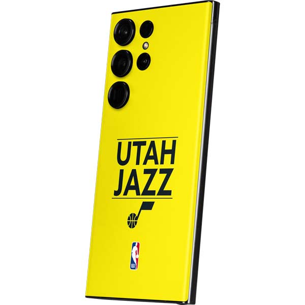 NBA Utah Jazz Standard - Yellow Galaxy S23 Ultra Skin
