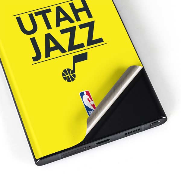 NBA Utah Jazz Standard - Yellow Galaxy S23 Ultra Skin