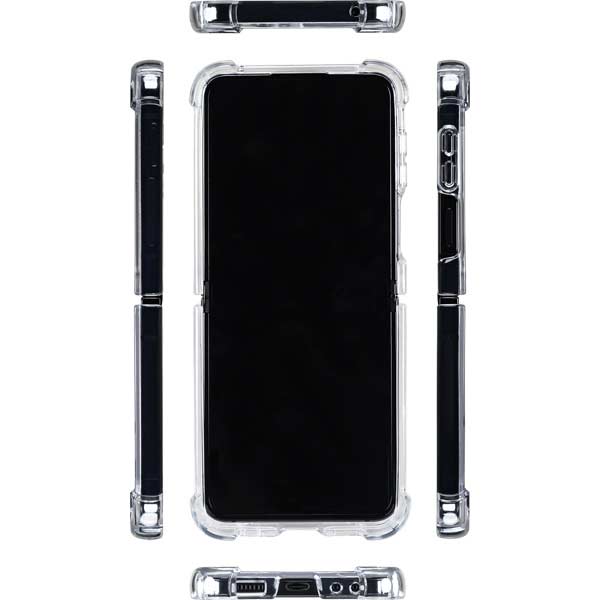 NBA Utah Jazz Standard - Yellow Galaxy Z Flip5 5G Clear Case