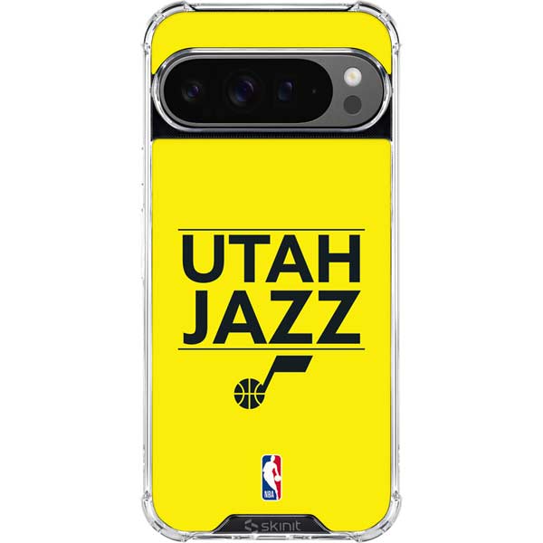 NBA Utah Jazz Standard - Yellow Google Pixel 10 Pro Clear Case