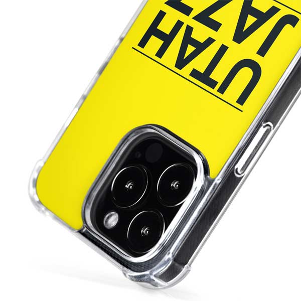 NBA Utah Jazz Standard - Yellow iPhone 14 Pro MagSafe Case