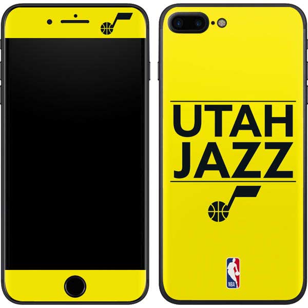 NBA Utah Jazz Standard - Yellow iPhone 8 Plus Skin