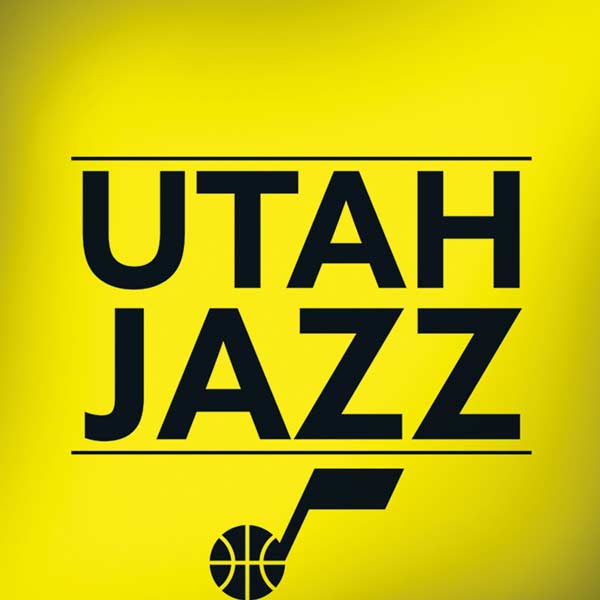 NBA Utah Jazz Standard - Yellow iPhone X Skin