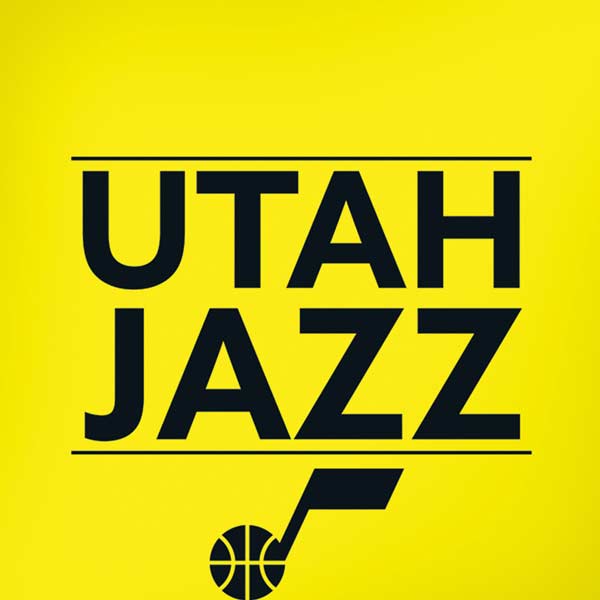 NBA Utah Jazz Standard - Yellow iPhone XS Skin