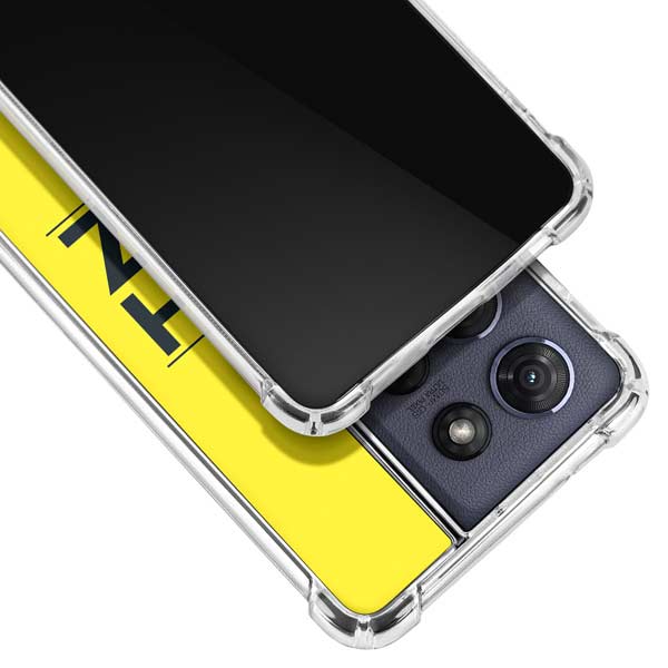 NBA Utah Jazz Standard - Yellow Moto G Play 5G (2025) Clear Case