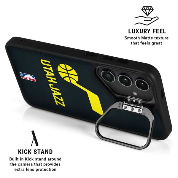 NBA Utah Jazz Team Jersey Galaxy S26 Ultra Kickstand Case