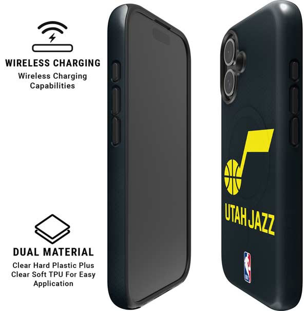 NBA Utah Jazz Team Jersey iPhone 16 Magsafe Impact Case