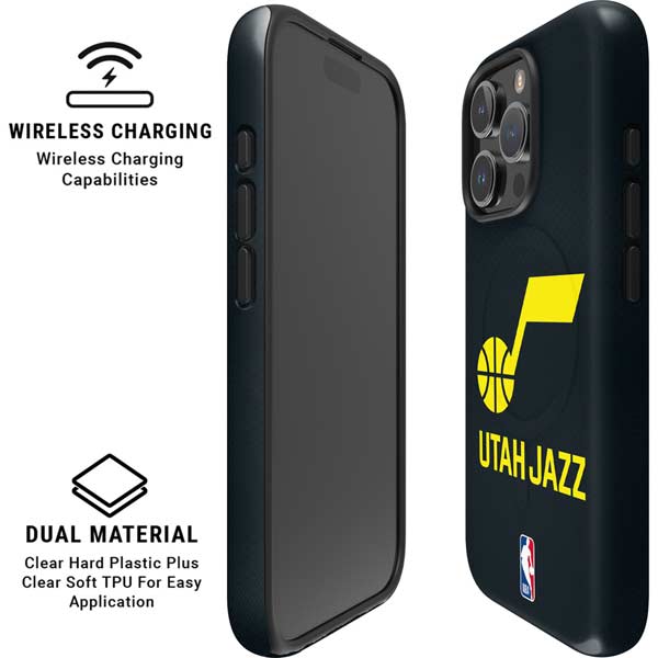 NBA Utah Jazz Team Jersey iPhone 16 Pro Magsafe Impact Case