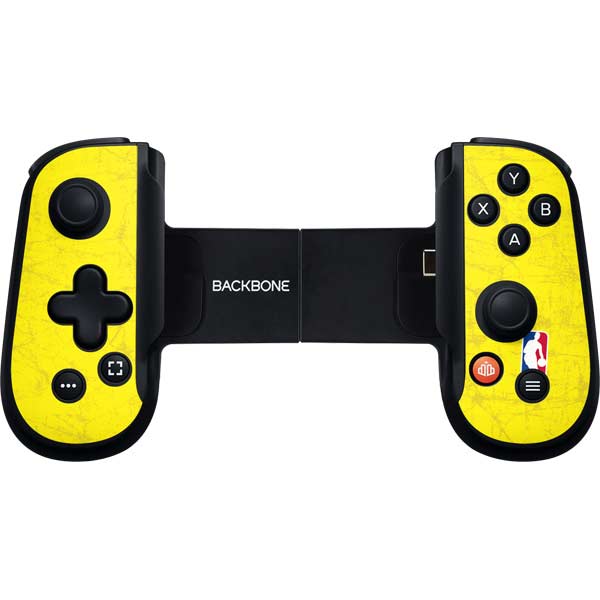 NBA Utah Jazz Yellow Texture Backbone One for iPhone Game Controller Skin