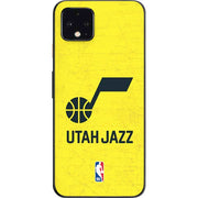 NBA Utah Jazz Yellow Texture Google Pixel 4 Skin