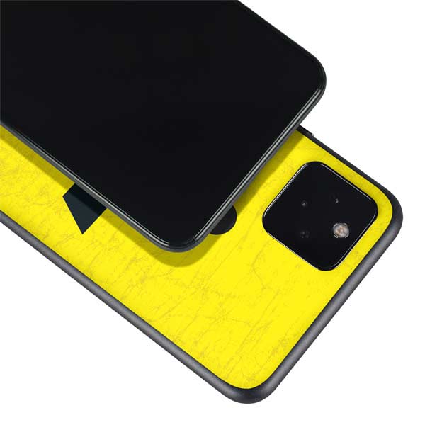 NBA Utah Jazz Yellow Texture Google Pixel 5a Skin