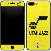 NBA Utah Jazz Yellow Texture iPhone 8 Plus Skin