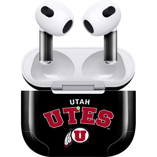 University of Utah Utes Logo Apple AirPods (3rd Gen 2021) Skin