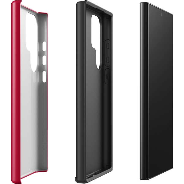 University of Utah Utes Text on Red Galaxy S23 Ultra Pro Case