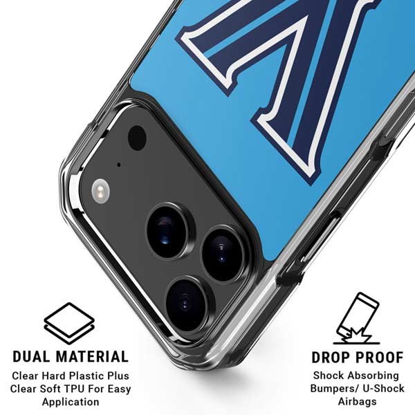 Villanova University V Wildcats iPhone 17 Pro Clear Case