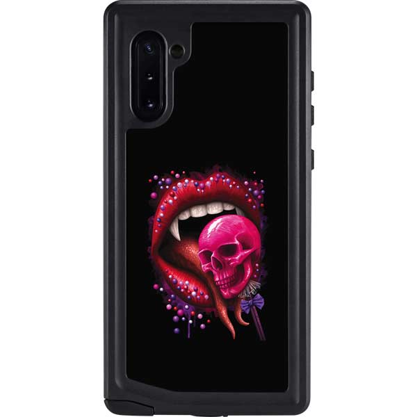 Vampire Skull Lollypop by Sarah Richter Galaxy Cases
