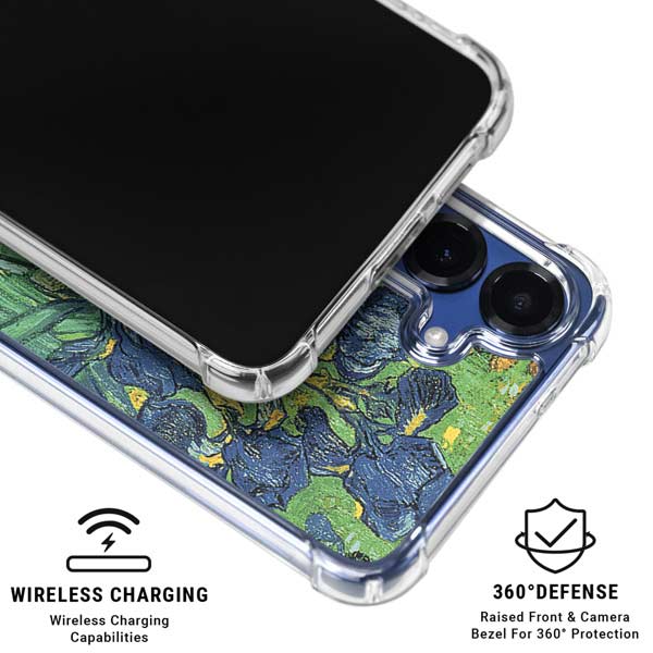 Van Gogh - Irises by Van Gogh Galaxy S25 Plus Clear Case