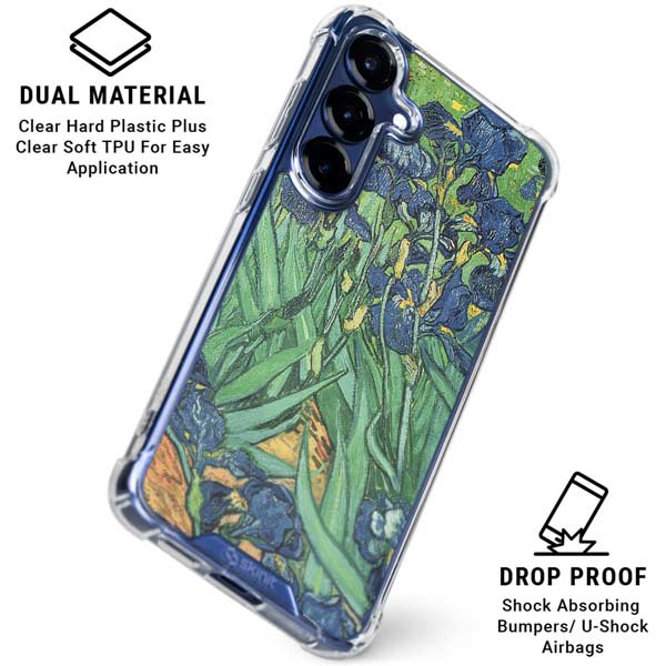 Van Gogh - Irises by Van Gogh Galaxy S25 Plus Clear Case