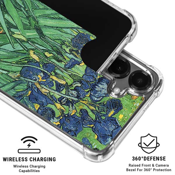 Van Gogh - Irises by Van Gogh Galaxy S26 Clear Case