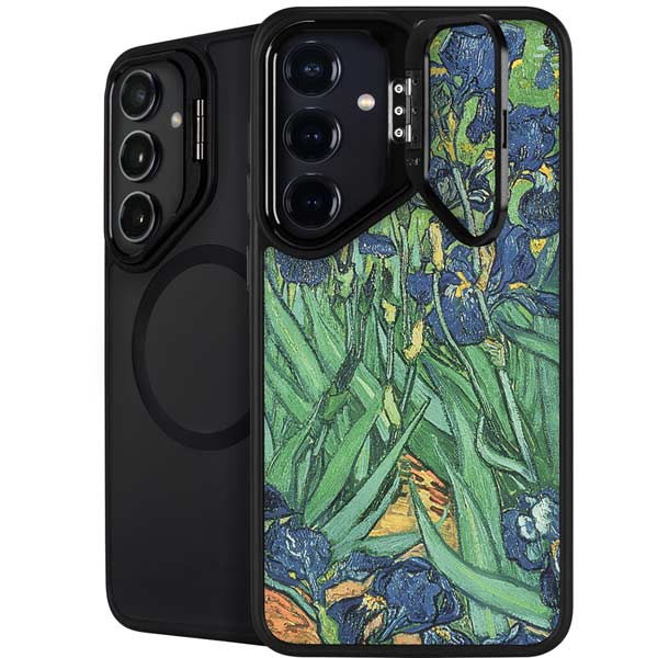 Van Gogh - Irises by Van Gogh Galaxy S26 Plus Kickstand Case