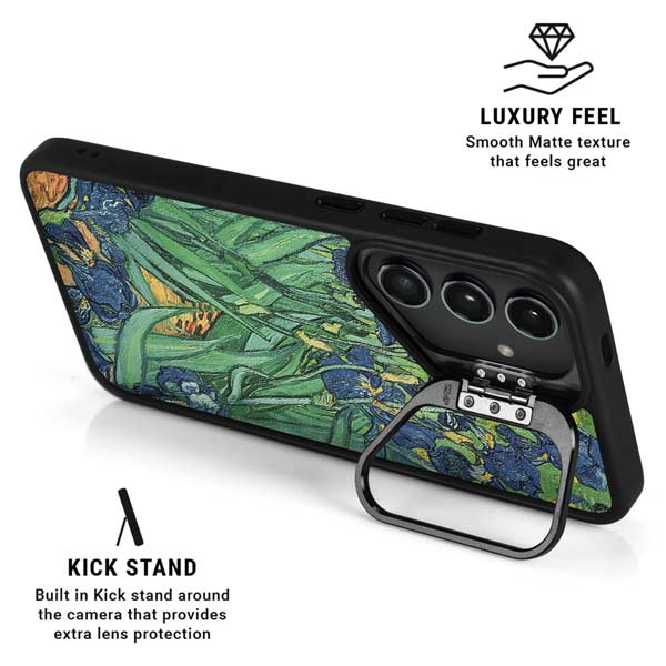 Van Gogh - Irises by Van Gogh Galaxy S26 Plus Kickstand Case