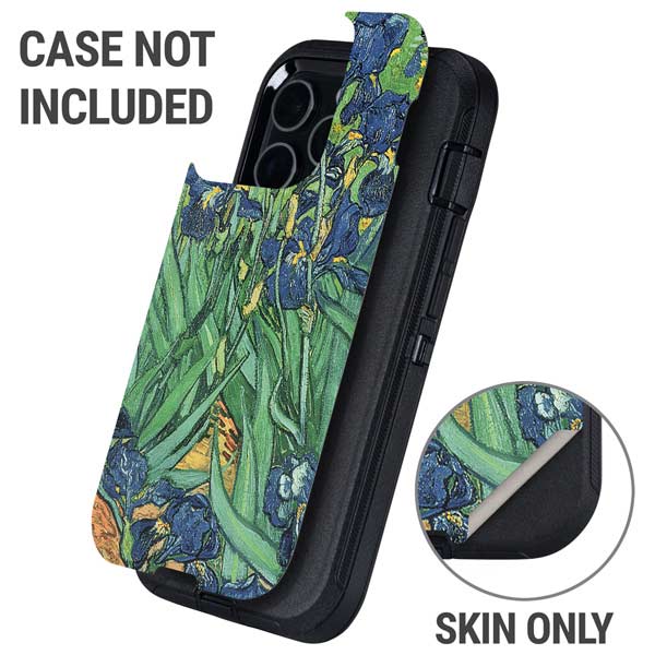 van Gogh - Irises by Van Gogh Otterbox Defender iPhone Skin