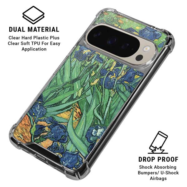 Van Gogh - Irises by Van Gogh Pixel 9 Pro XL Clear Case