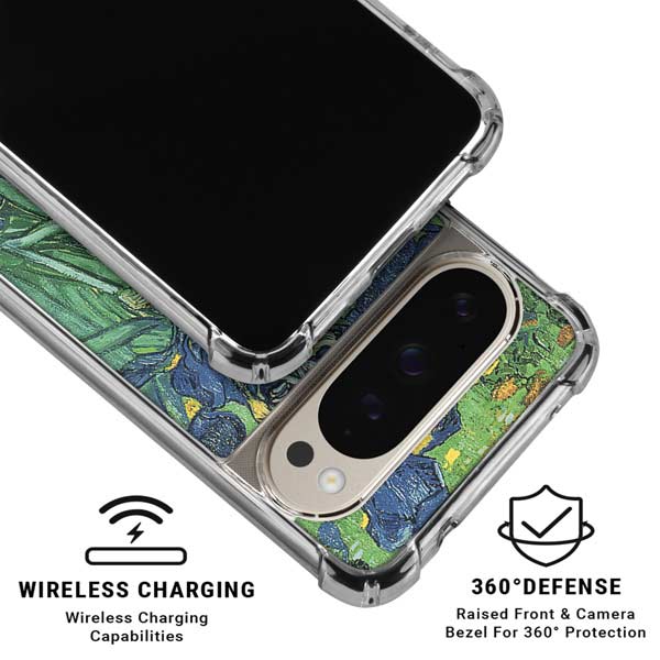 Van Gogh - Irises by Van Gogh Pixel 9 Pro XL Clear Case