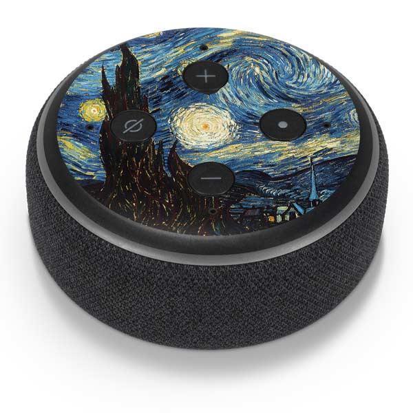 Vincent Van Gogh The Starry Night Amazon Echo Dot Skin