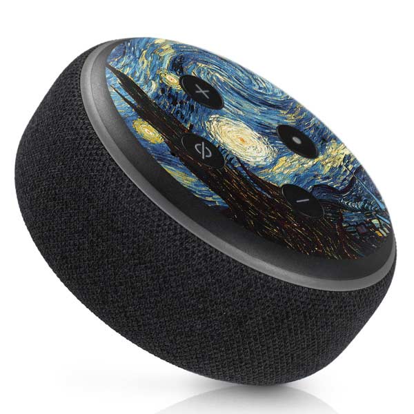 Vincent Van Gogh The Starry Night Amazon Echo Dot Skin