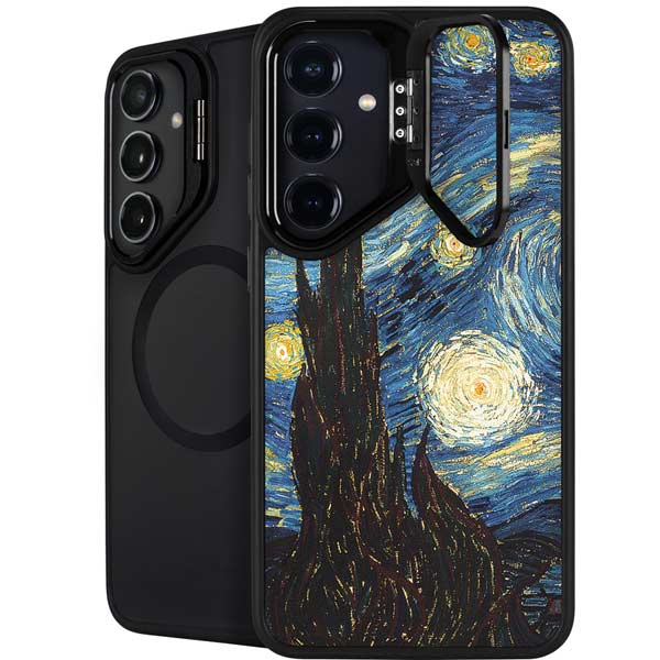 Van Gogh - The Starry Night by Van Gogh Galaxy S25 Plus Kickstand Case