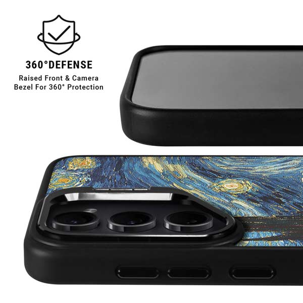 Van Gogh - The Starry Night by Van Gogh Galaxy S25 Plus Kickstand Case