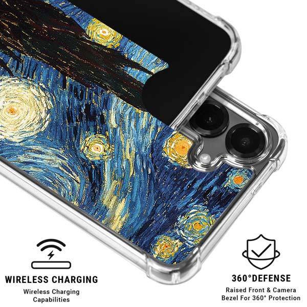 Van Gogh - The Starry Night by Van Gogh Galaxy S26 Plus Clear Case