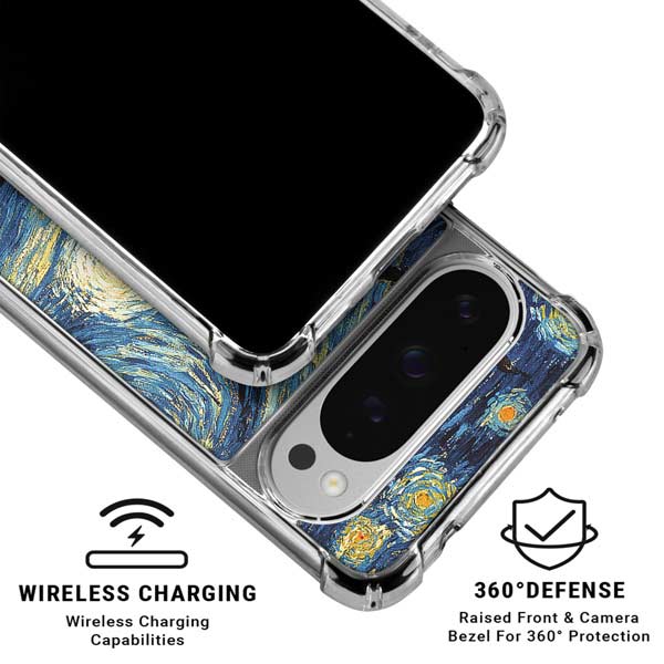 Van Gogh - The Starry Night by Van Gogh Google Pixel 10 Pro Clear Case