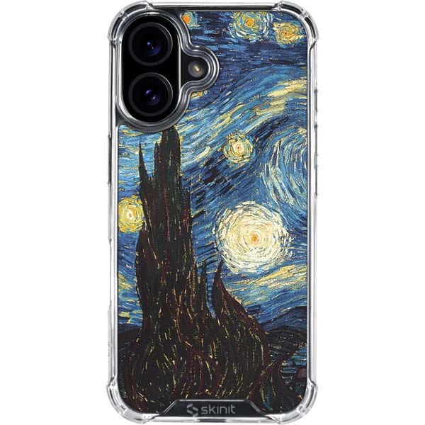 Van Gogh - The Starry Night by Van Gogh iPhone 16 Plus Clear Case