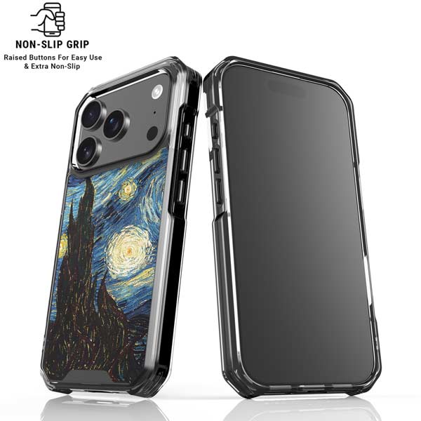Van Gogh - The Starry Night by Van Gogh iPhone 17 Pro Clear Case
