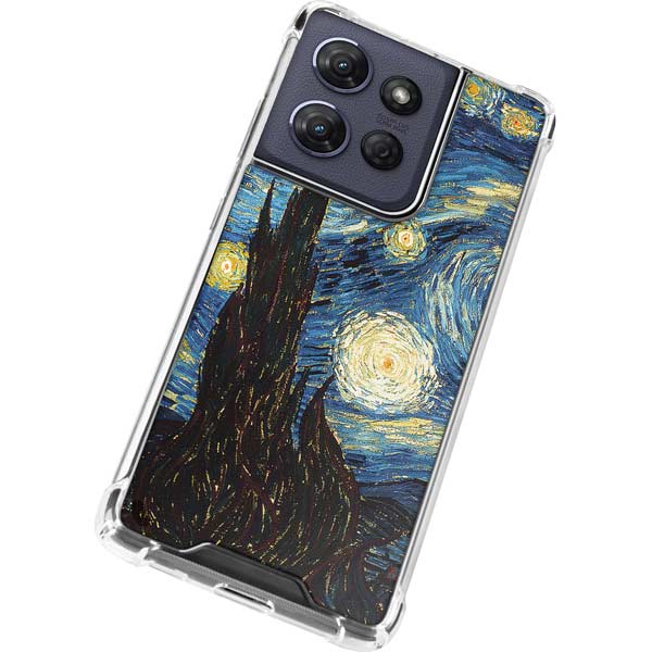 Van Gogh - The Starry Night by Van Gogh Moto G Play 5G (2025) Clear Case