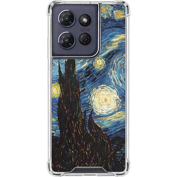 Van Gogh - The Starry Night by Van Gogh Moto G Power 5G (2025) Clear Case