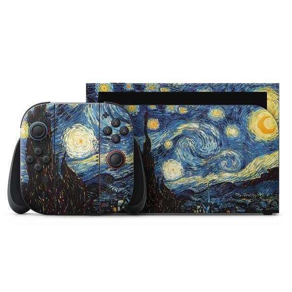 Van Gogh - The Starry Night Nintendo Switch 2 (2025) with Joy-Con Skin ...