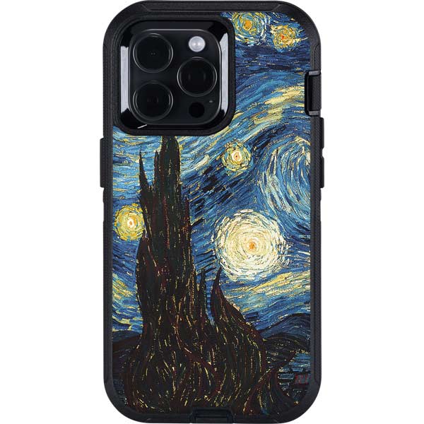 van Gogh - The Starry Night by Van Gogh Otterbox Defender iPhone Skin