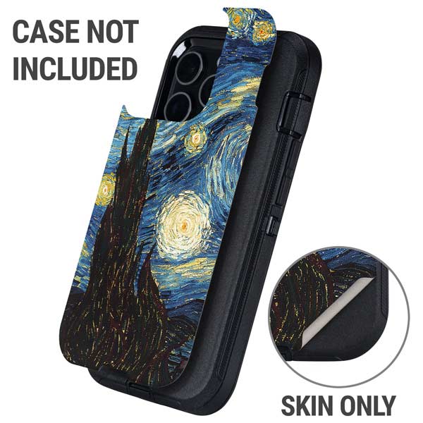van Gogh - The Starry Night by Van Gogh Otterbox Defender iPhone Skin
