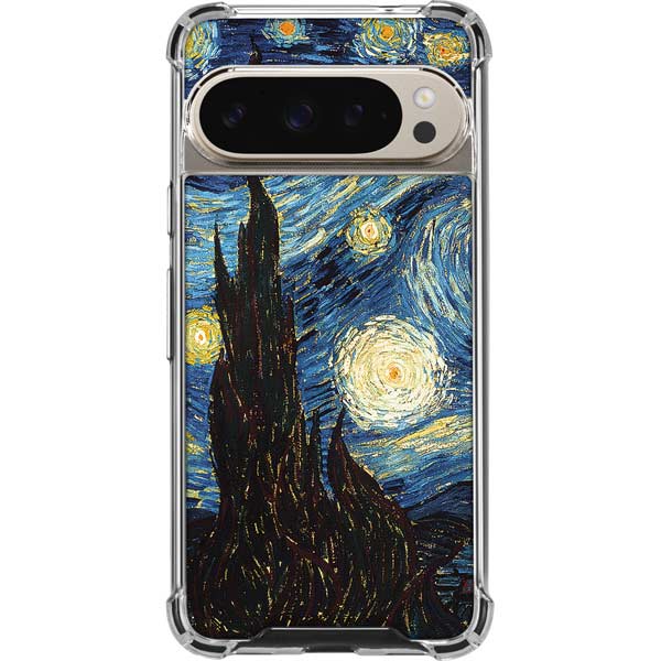 Van Gogh - The Starry Night by Van Gogh Pixel 9 Pro XL Clear Case