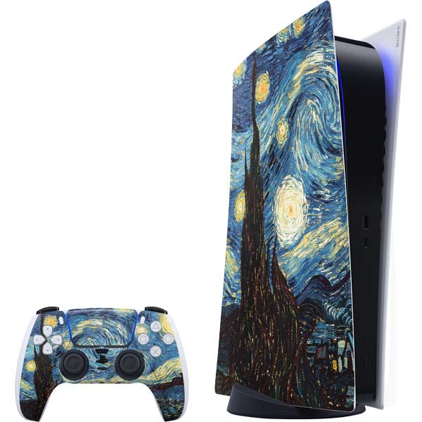 Van Gogh - The Starry Night by Van Gogh PlayStation PS5 Skins