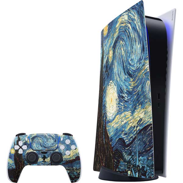 Van Gogh - The Starry Night by Van Gogh PlayStation PS5 Skins