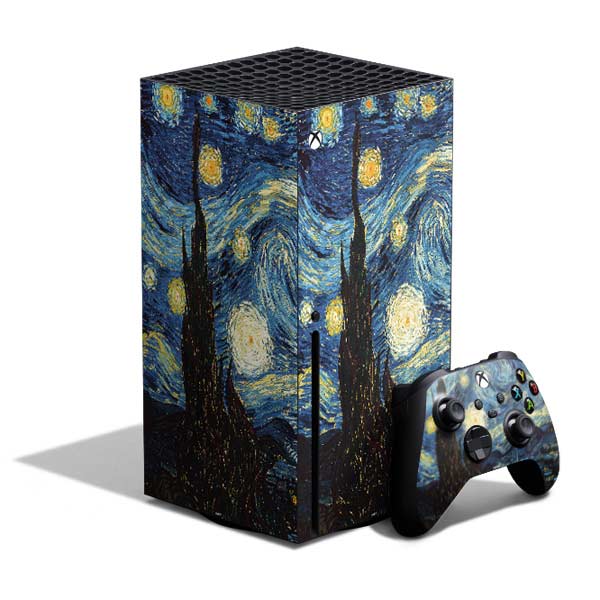 Vincent Van Gogh The Starry Night Xbox Series X Bundle Skin