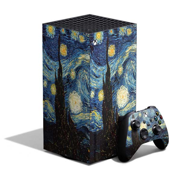 Van Gogh - The Starry Night by Van Gogh XBox Series X Digital Edition Bundle Skin