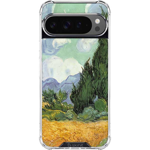 van Gogh - Wheatfield with Cypresses by Van Gogh Google Pixel 10 Pro Clear Case